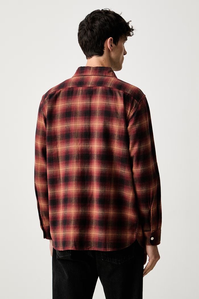 Oblačila Levi's srajca rebrast žamet CLASSIC WORKER 19587 oranžna