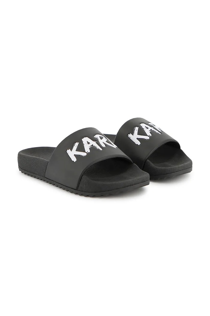 Karl Lagerfeld gyerek papucs fekete Z31178.27.35