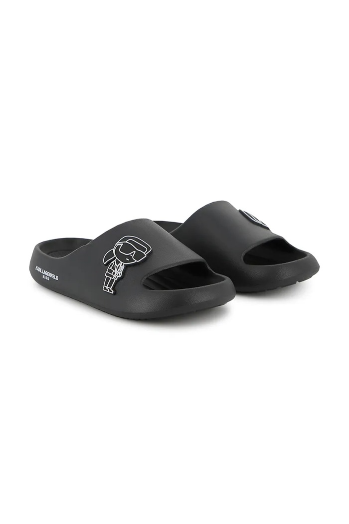 Karl Lagerfeld gyerek papucs fekete Z31179.29.35