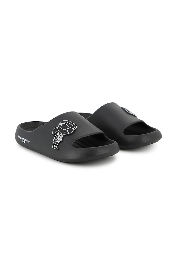 Karl Lagerfeld gyerek papucs fekete Z31179.37.39