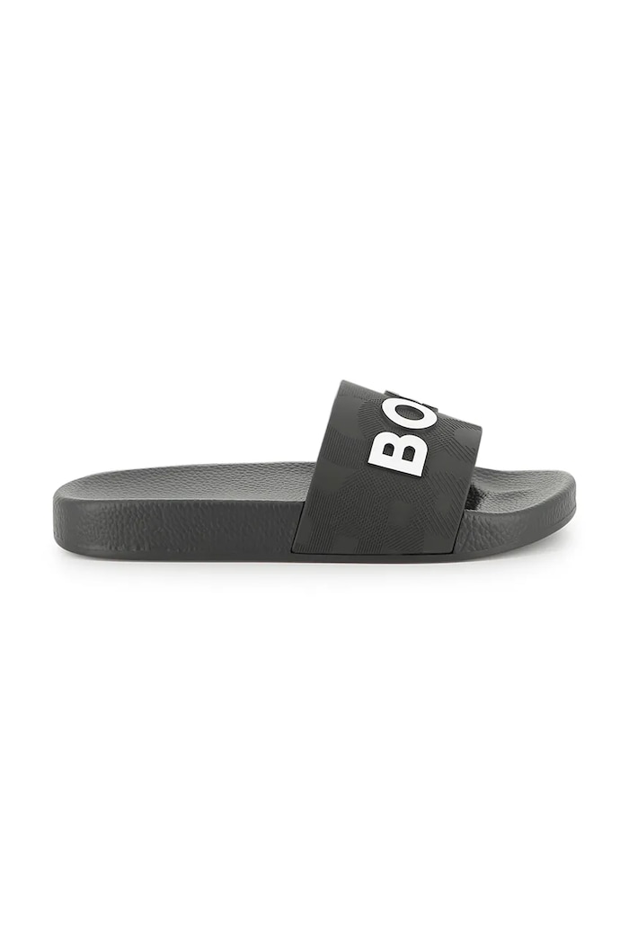 BOSS klapki dziecięce J52669.27.35 czarny SS26