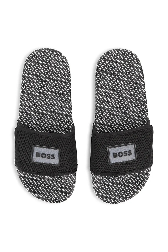 Detské šľapky BOSS čierna J52802.27.35