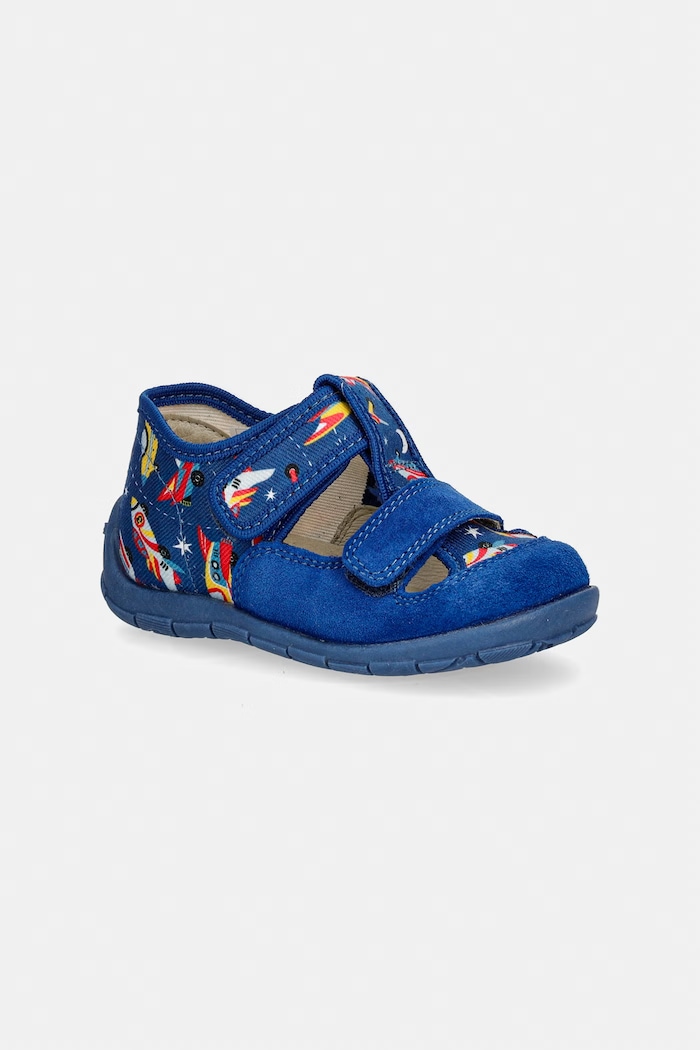 Froddo papuci pentru copii CLASSIC SLIPPERS bleumarin G1700412.21.24.B
