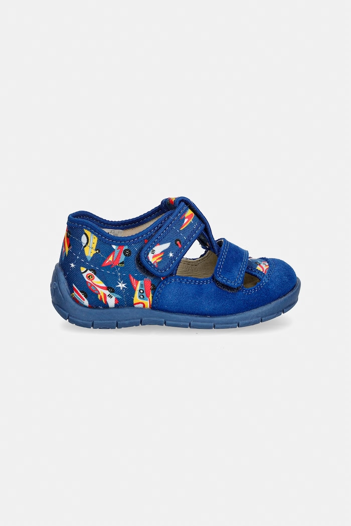 Froddo papuci pentru copii CLASSIC SLIPPERS G1700412.21.24.B bleumarin SS26