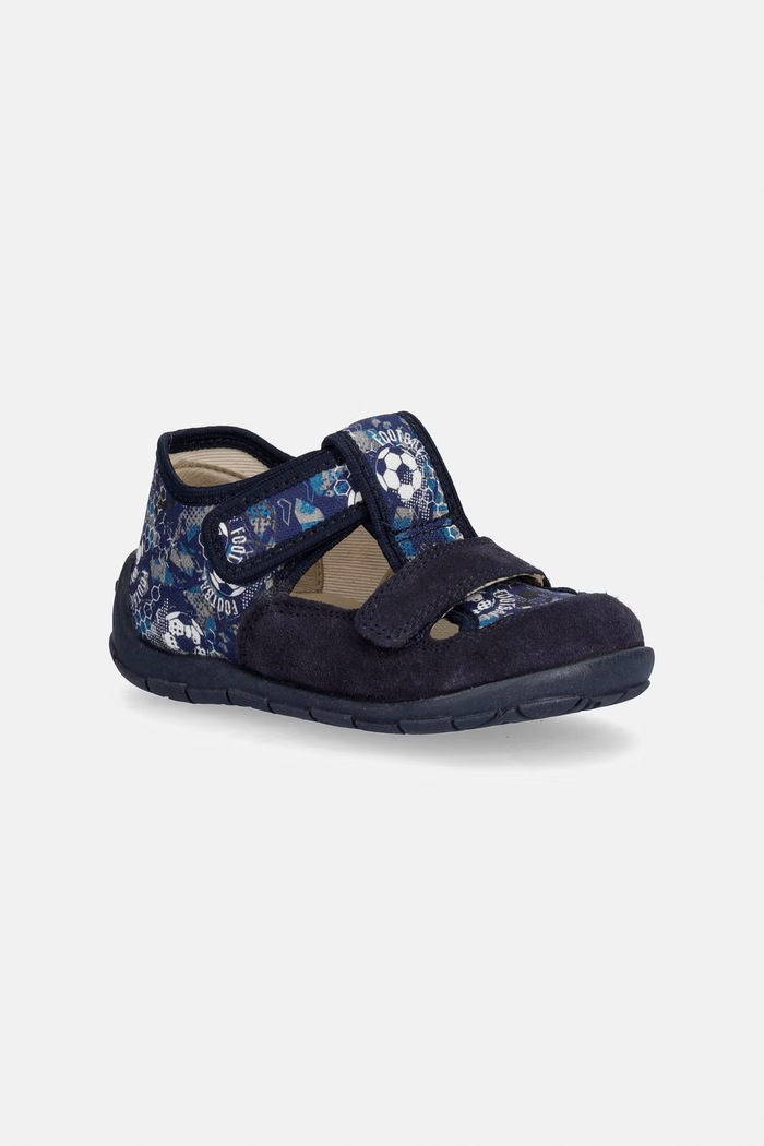 Froddo kapcie dziecięce CLASSIC SLIPPERS niebieski G1700412.21.24.B