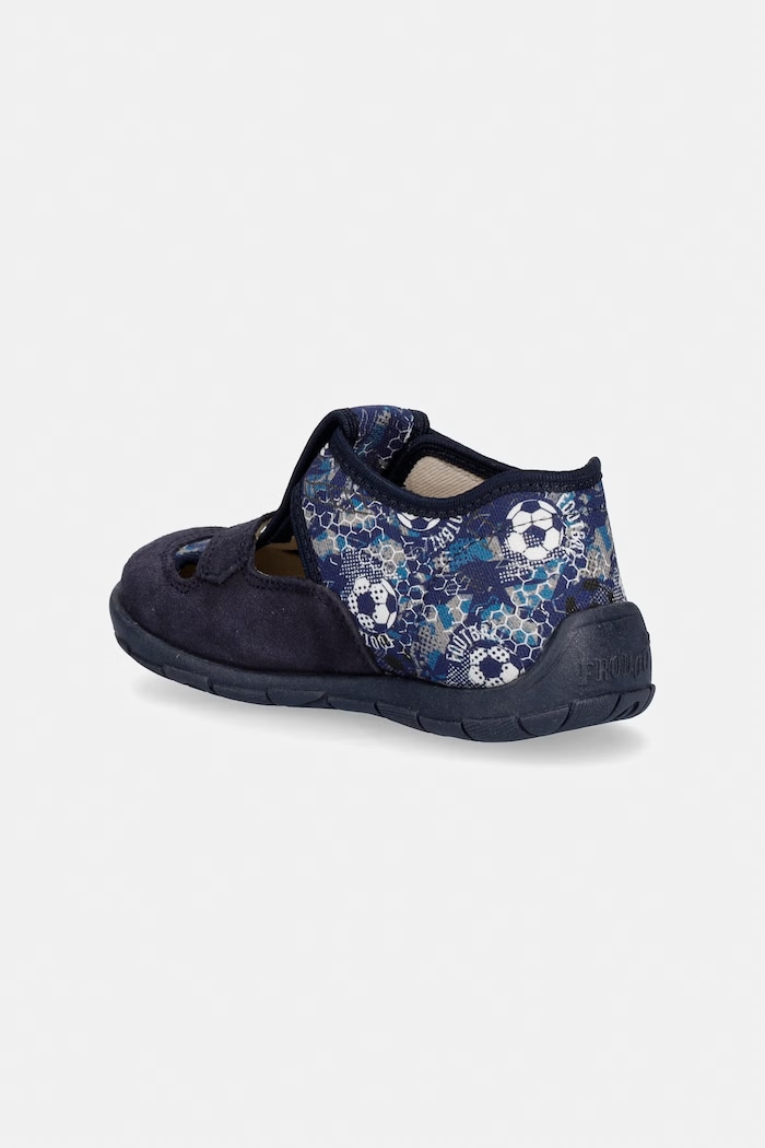 Chłopiec Froddo kapcie dziecięce CLASSIC SLIPPERS G1700412.21.24.B niebieski