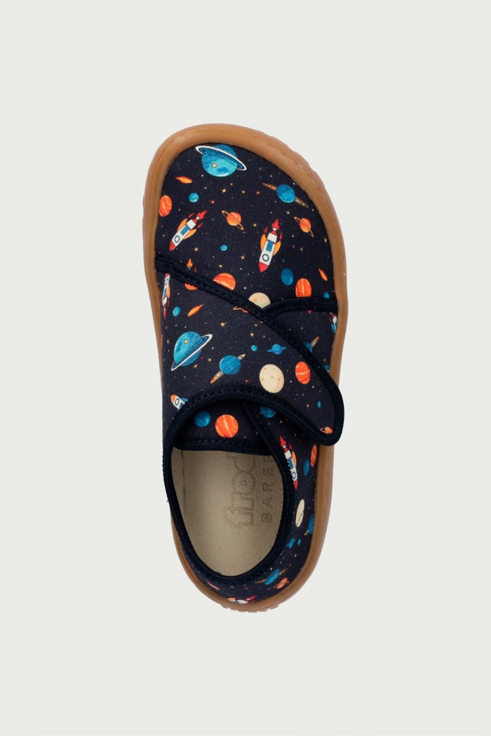 Papuče detské BAREFOOT SLIPPERS Froddo G1700438.25.30 tmavomodrá