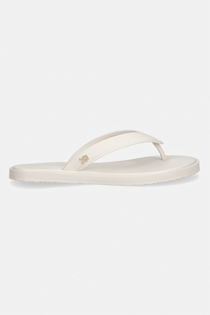 Tommy Hilfiger șlapi pentru femei TH SCANDI PREMIUM SUMMER SANDAL FW0FW09206 bej SS26