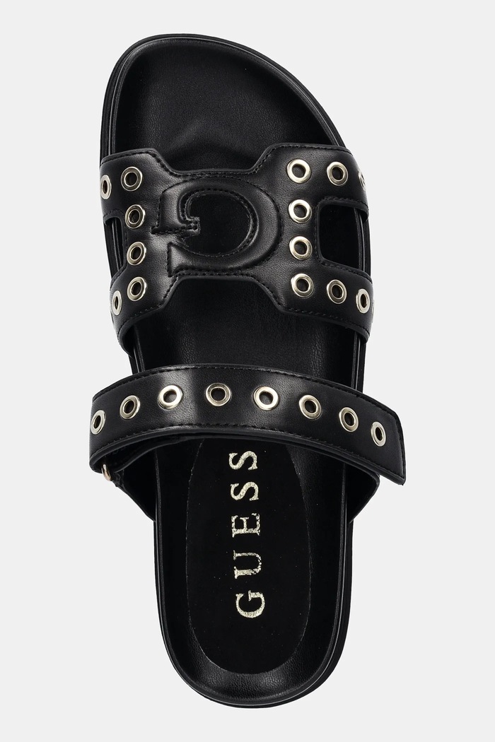Guess papuci FASHIE negru FLPFAS.ELE03.BLACK