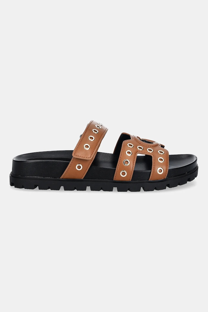 Guess papuci FASHIE FLPFAS.ELE03.BROWN maro SS26
