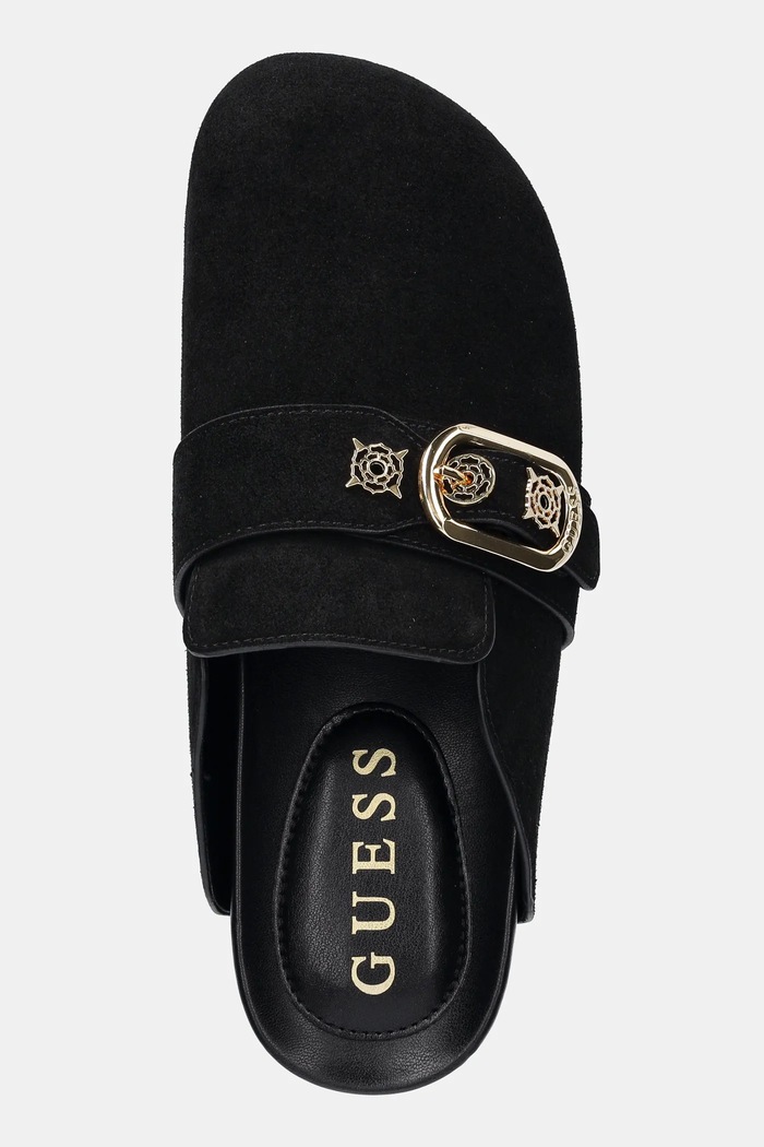 Guess papucs GALAVANTA fekete FLPGAL.ESU06.BLACK