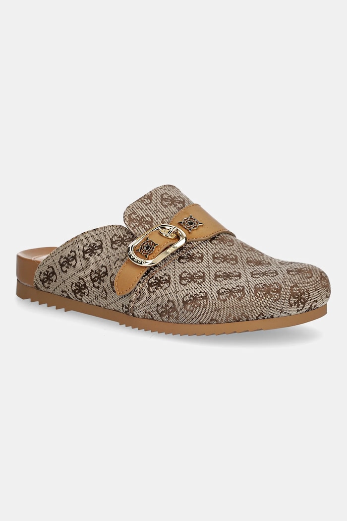 Guess papuci GALAVANTA sintetic maro FLPGAL.FAL06.BEIBR