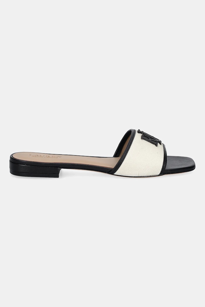 Šľapky Lauren Ralph Lauren Everley Sld2 802P04395004.101 béžová SS26