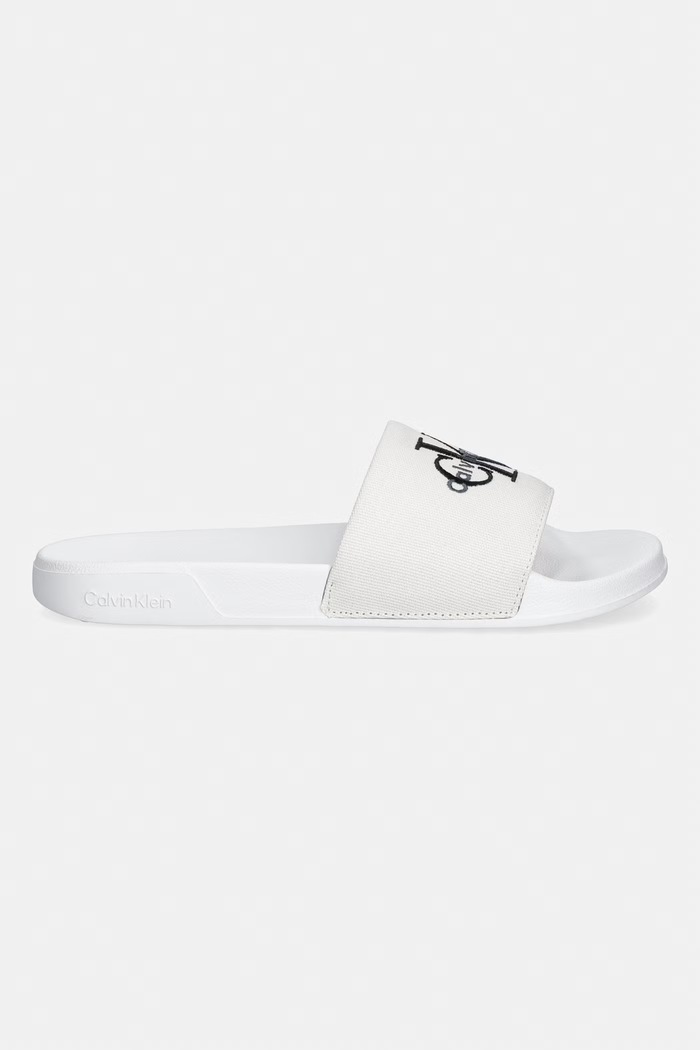Calvin Klein šľapky dámske ESS SLIDE CV HW0HW02958 biela SS26