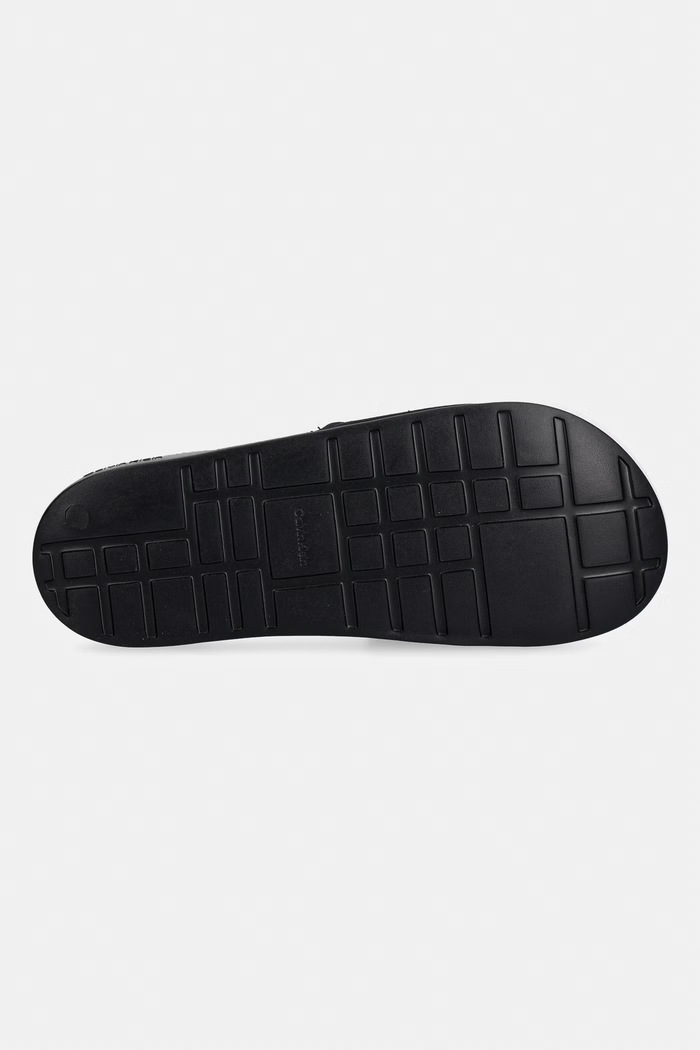 Calvin Klein šľapky dámske ESS SLIDE CANVAS HDW HW0HW02960 čierna