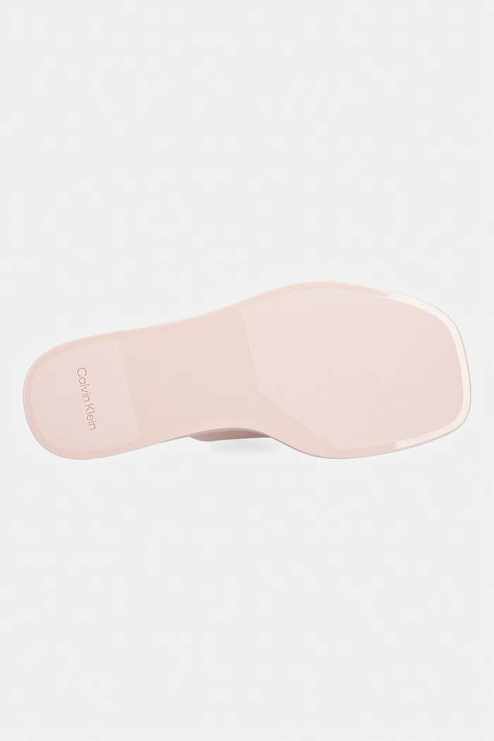 Calvin Klein japonki damskie JELLY SANDAL THONG MAT TRAN TPU HW0HW02964 różowy