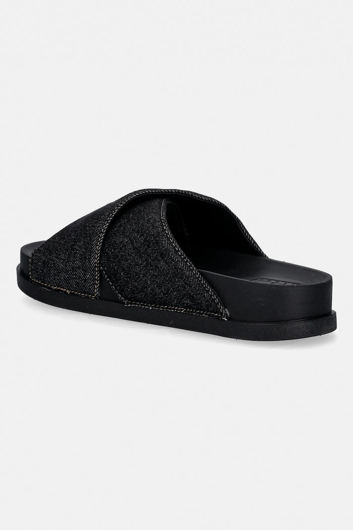 Cipők Tommy Jeans papucs TJW COMFORT SLIDES WASHED DENIM EN0EN02898 sötétkék
