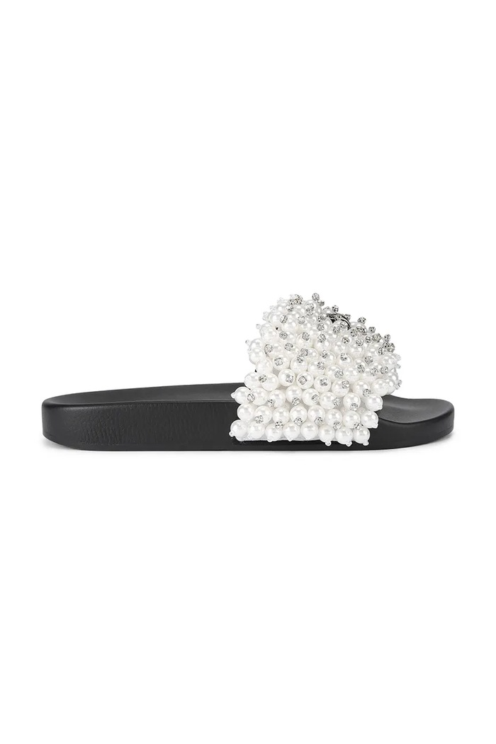 Kurt Geiger London papuci Meena Eagle Bead textil negru 5392245999