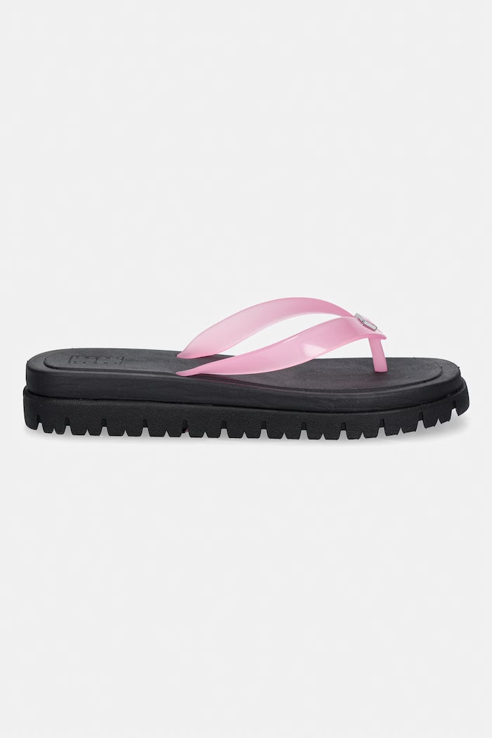 Tommy Jeans japonki damskie TJW CLEATED JELLY SUMMER SANDAL EN0EN02954 różowy SS26