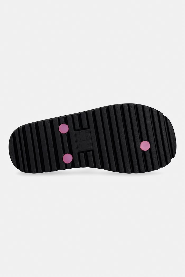 Tommy Jeans japonki damskie TJW CLEATED JELLY SUMMER SANDAL EN0EN02954 różowy