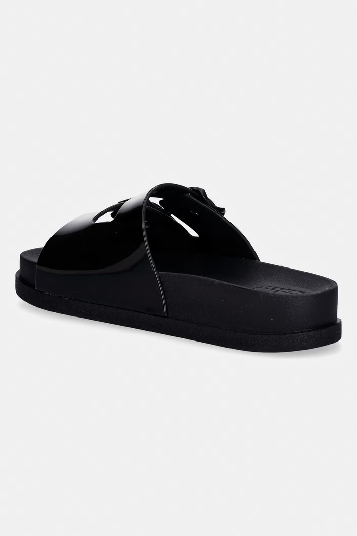 Obuwie Tommy Jeans klapki damskie TJW COMFORT JELLY SLIDES EN0EN02974 czarny