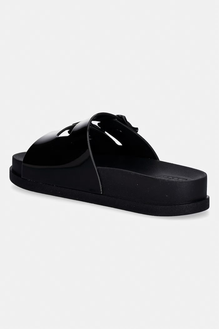 Obuwie Tommy Jeans klapki damskie TJW COMFORT JELLY SLIDES EN0EN02974 czarny