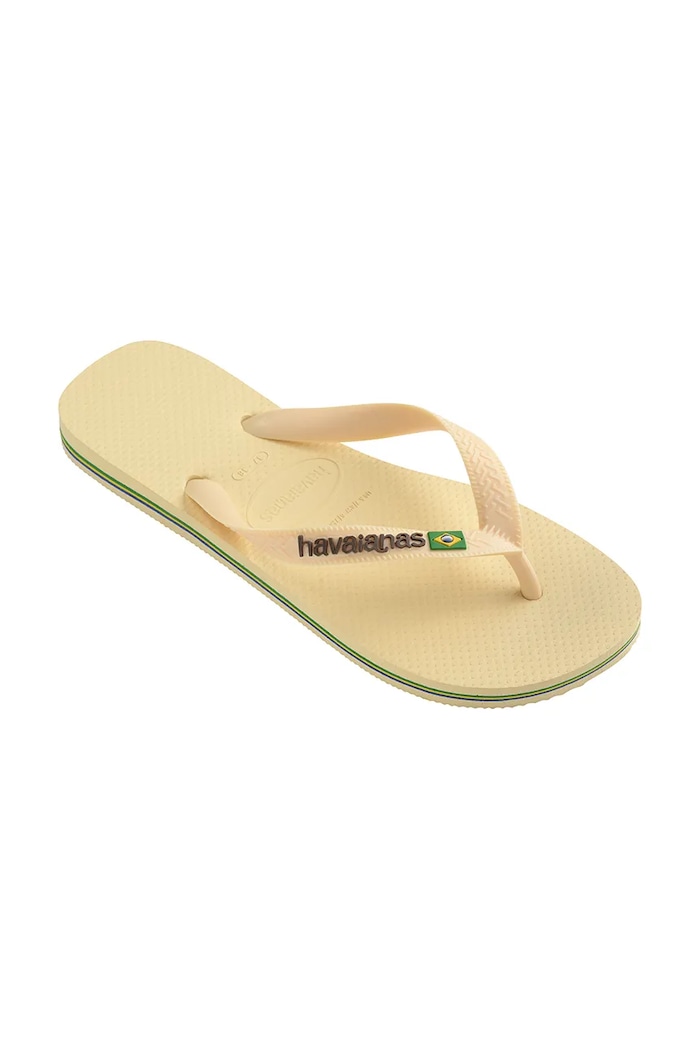 Obuwie Havaianas klapki BRASIL LOGO 4110850.9256 żółty