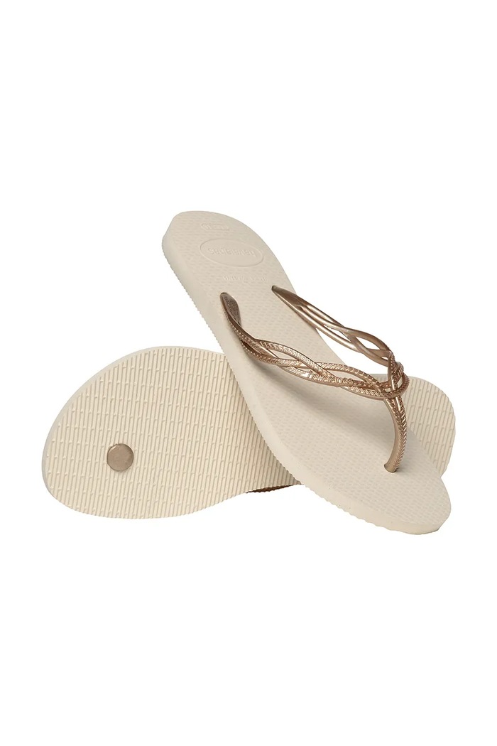 Šľapky Havaianas FLASH SWEET zlatá 4123225.4269