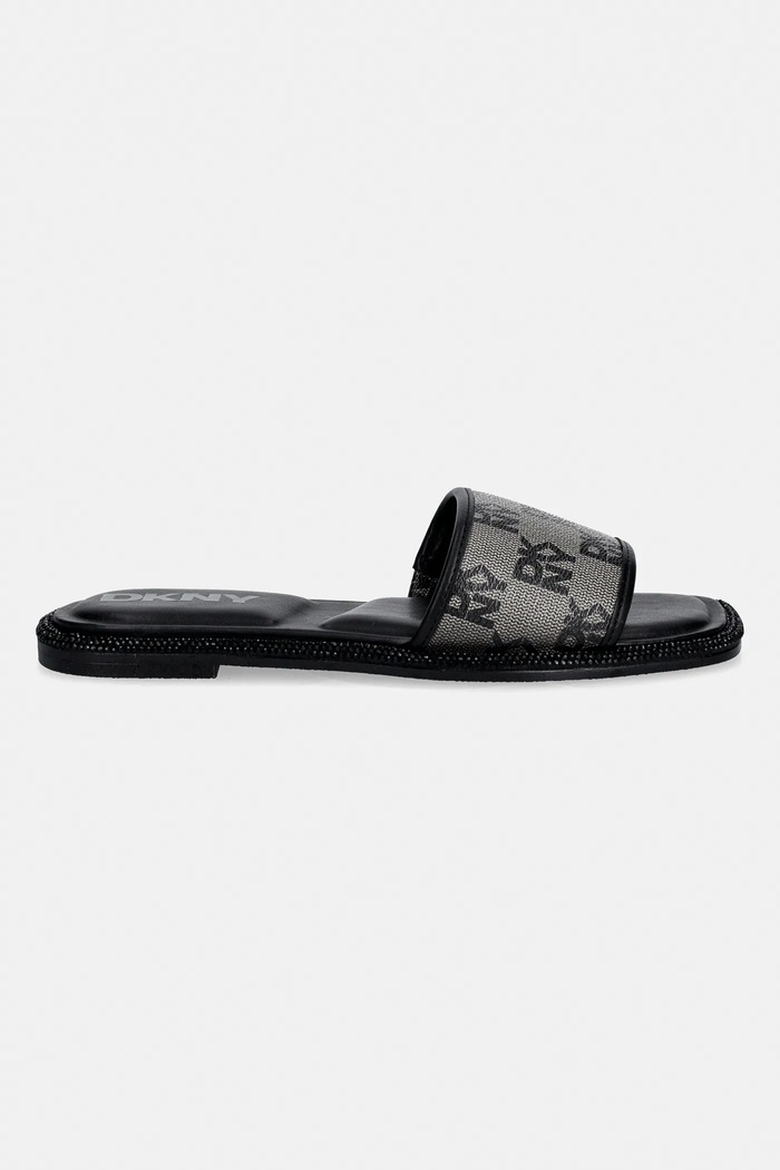Παντόφλες Dkny Badin K1678107.BLK μαύρο SS26