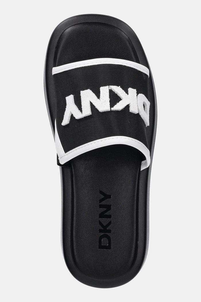 Pantofle Dkny Orion Logo Mesh černá K1643577.005