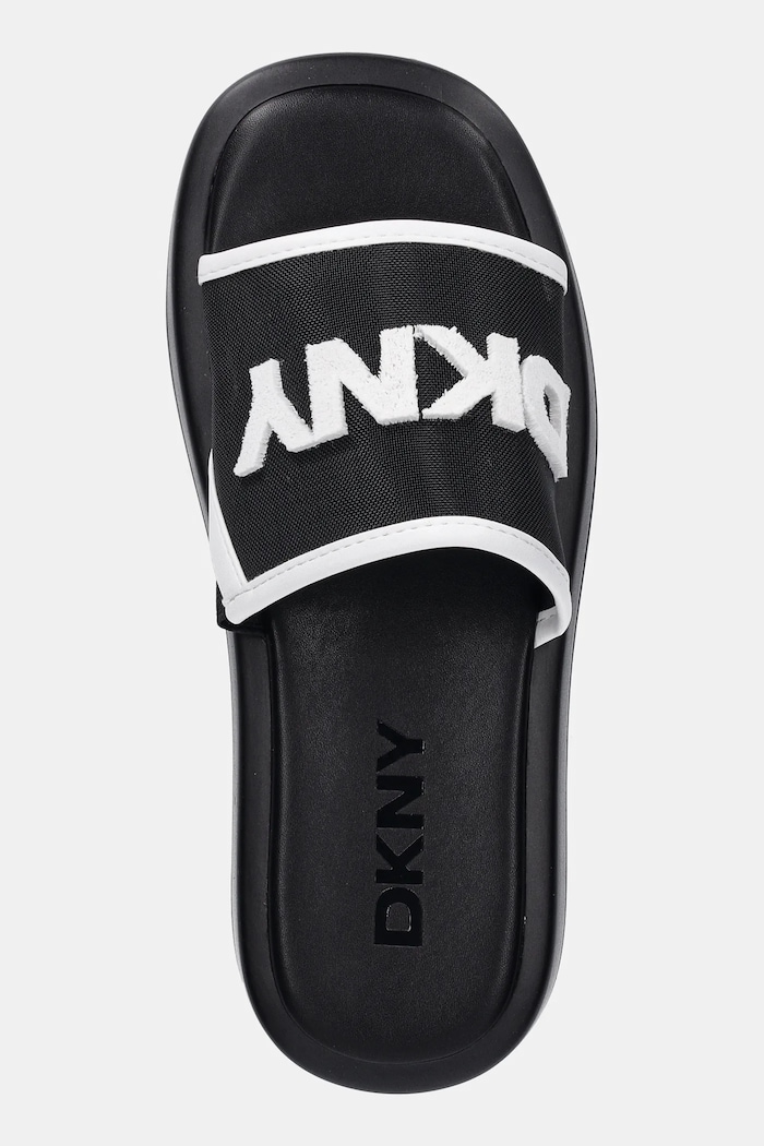 Pantofle Dkny Orion Logo Mesh černá K1643577.005