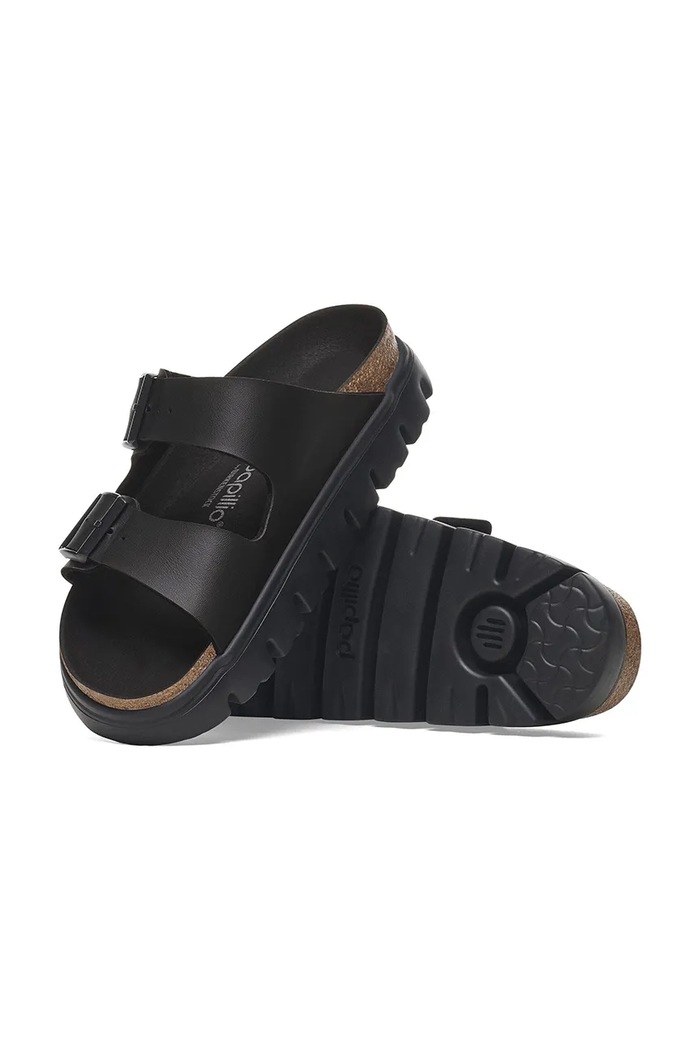 Birkenstock klapki damskie Arizona Chunky Birkenstock x Papillio czarny 1029077