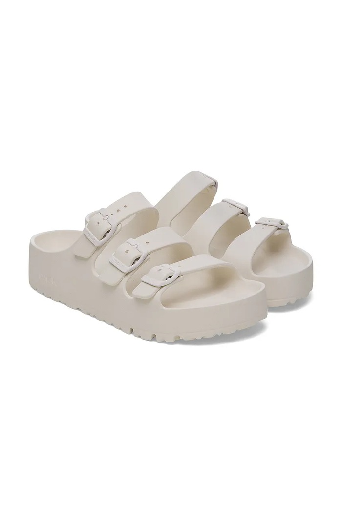 Încălțăminte Birkenstock Florida Flex Platform EVA papuci cu platformă pentru femei 1029770 bej