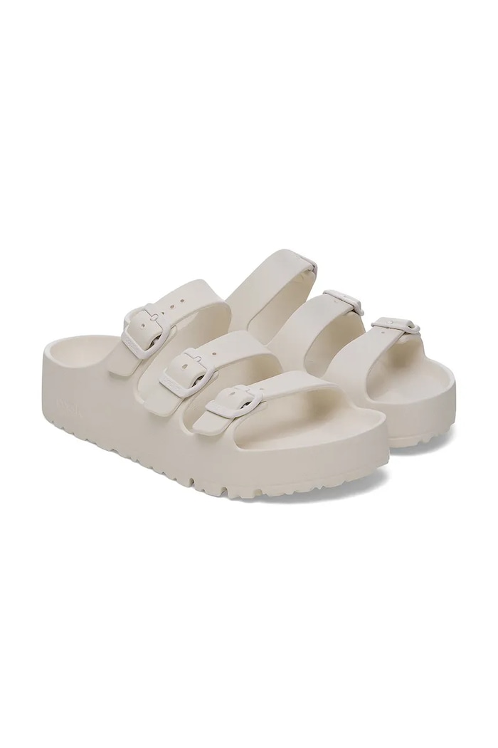 Încălțăminte Birkenstock Florida Flex Platform EVA papuci cu platformă pentru femei 1029770 bej