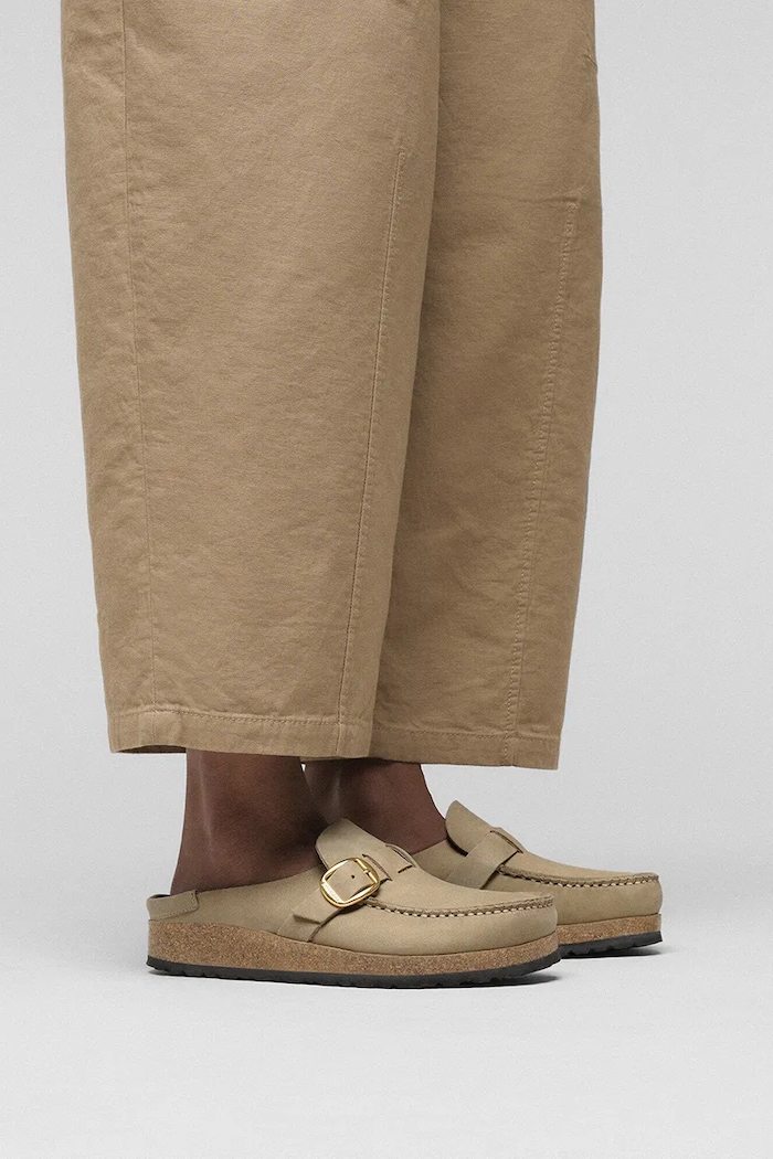 Birkenstock šľapky mules dámske semišové Buckley 1030443