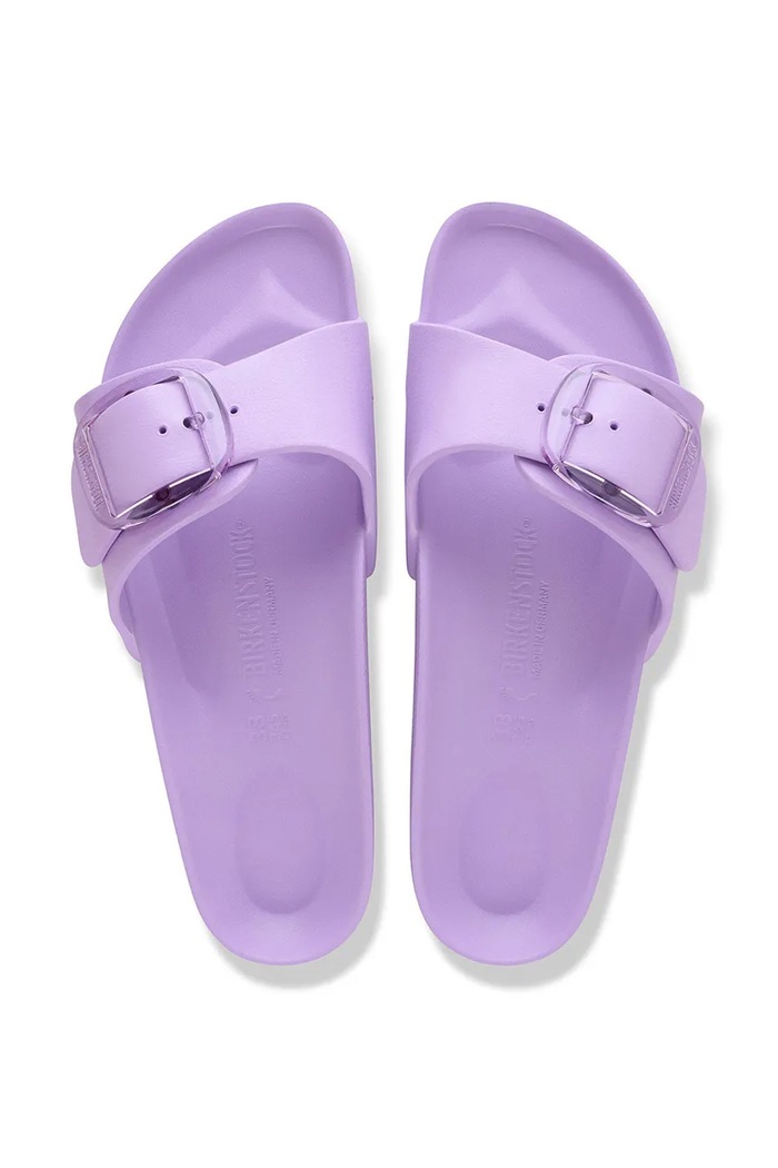 Birkenstock klapki damskie Madrid EVA Big Buckle fioletowy 1031257