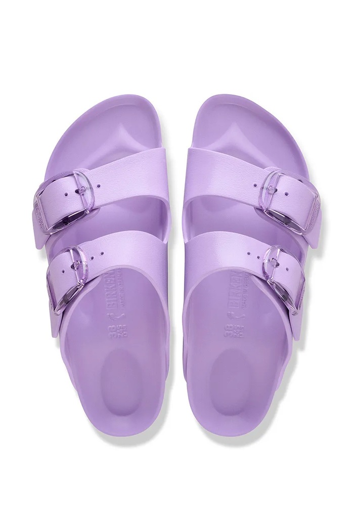 Birkenstock klapki damskie Arizona EVA Big Buckle fioletowy 1031259