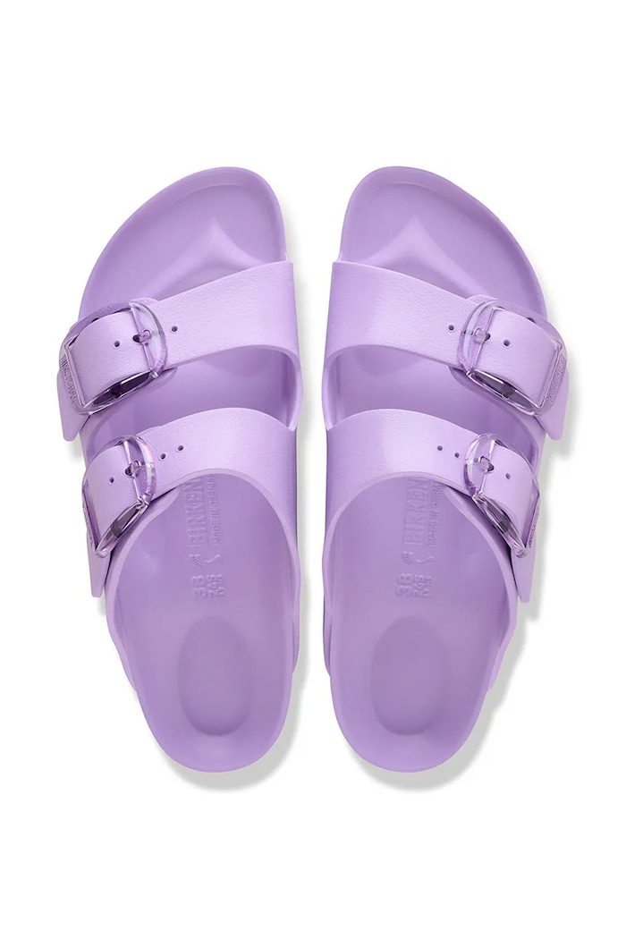 Birkenstock klapki damskie Arizona EVA Big Buckle fioletowy 1031259