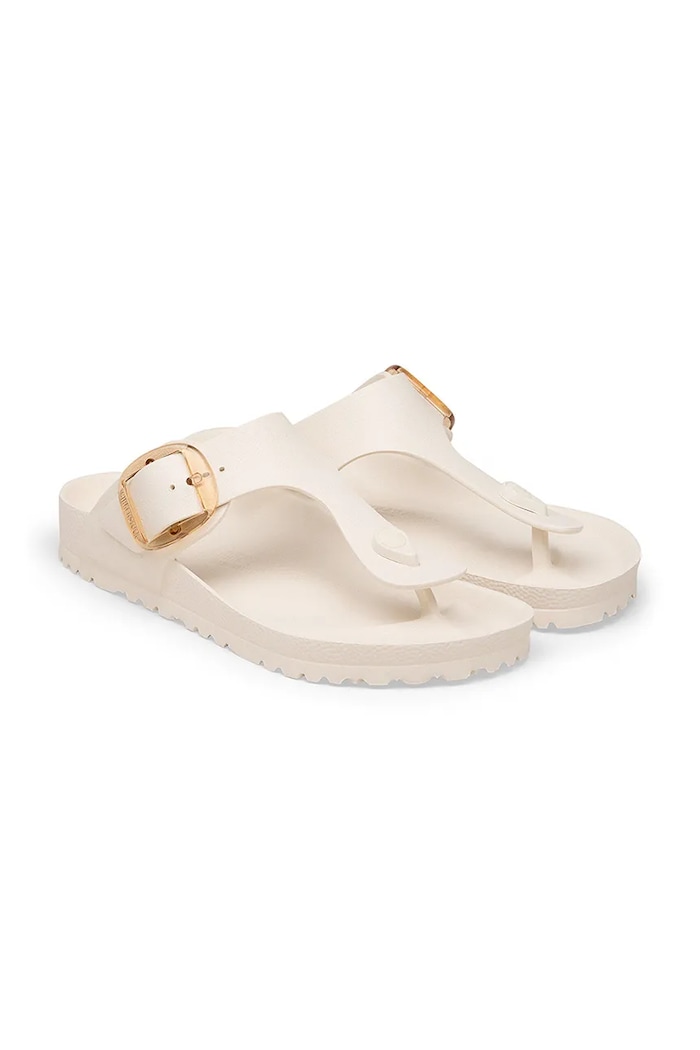 Obuwie Birkenstock japonki dziecięce Gizeh EVA Big Buckle 1031366 beżowy