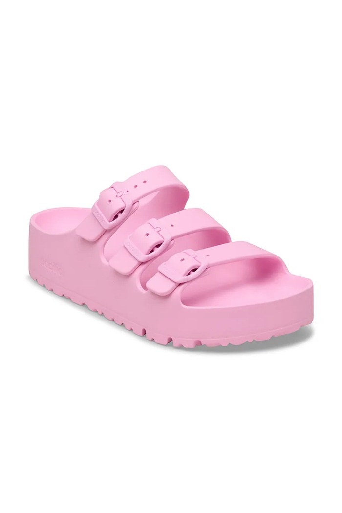 Birkenstock papuci cu platformă femei Florida Flex Platform EVA 1031431 roz SS26