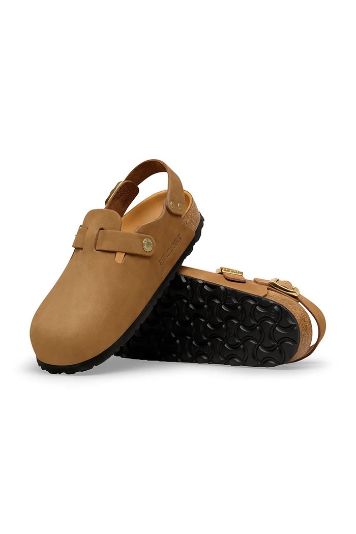 Birkenstock Tokio papuci mocasini pentru femei din piele maro 1031808