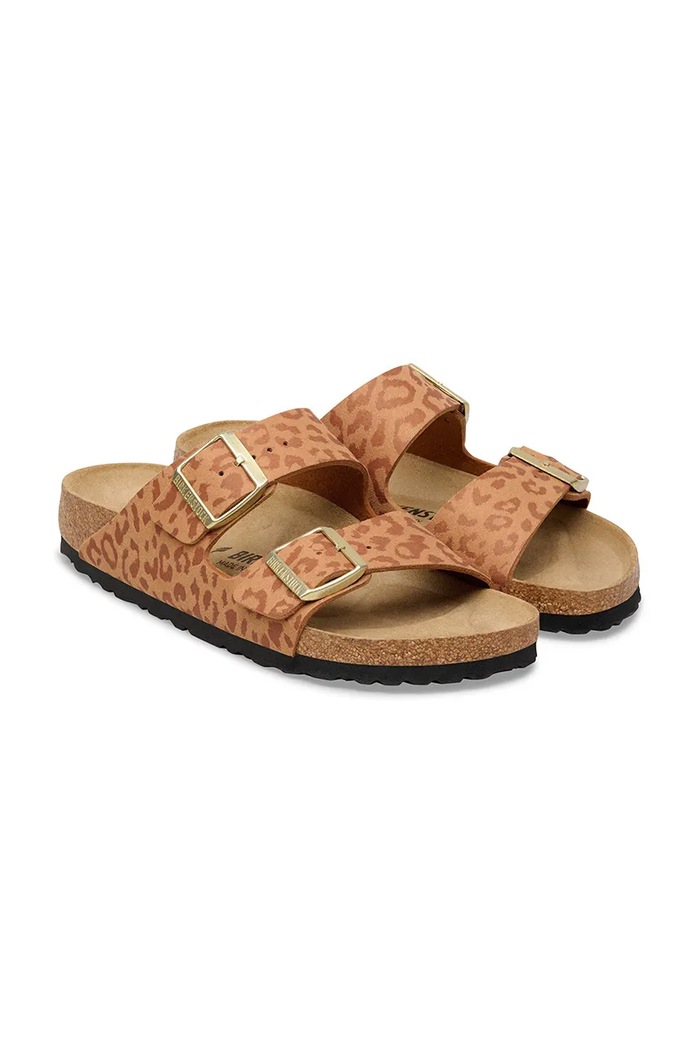 Obuv Birkenstock šľapky na plochom podpätku dámske Arizona 1031926 hnedá