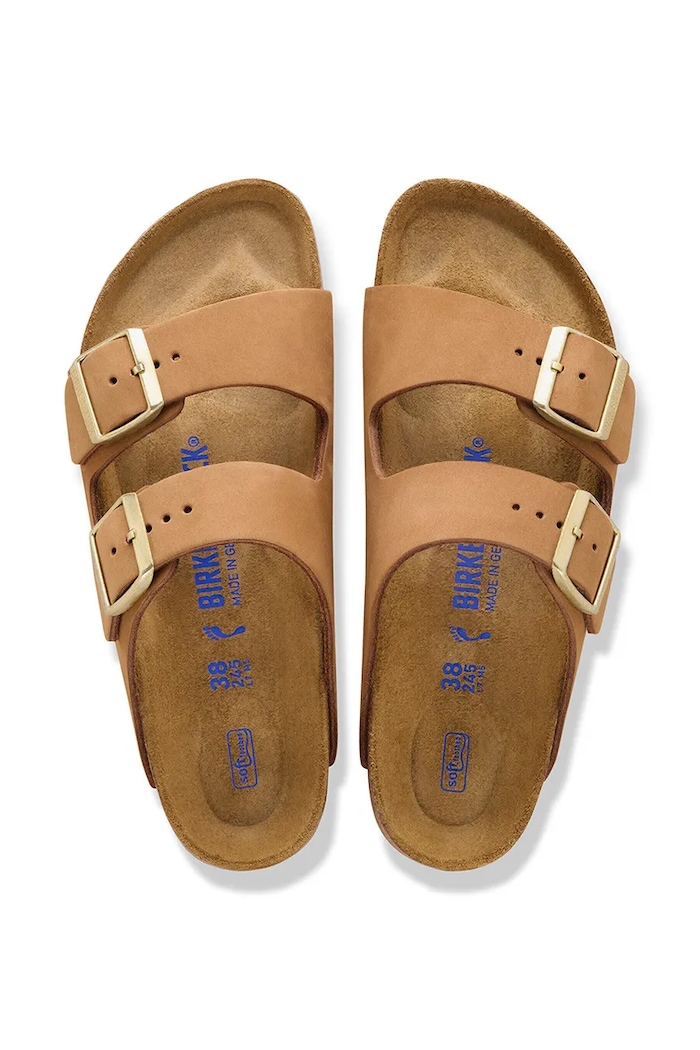 Birkenstock šľapky dámske nubuk Arizona 1032066 hnedá