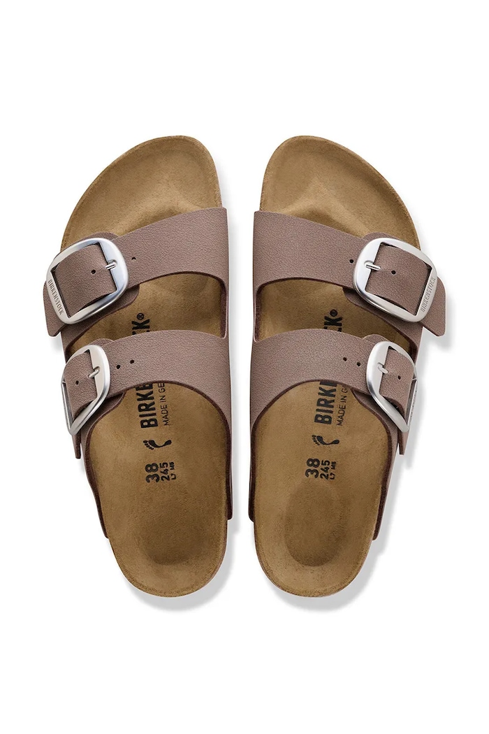 Birkenstock papuci Arizona Big Buckle 1032081 maro