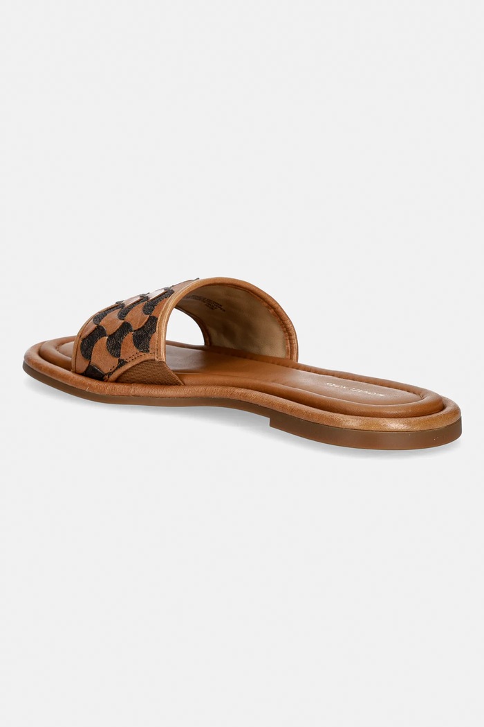 Παπούτσια Παντόφλες MICHAEL Michael Kors Dana Slide 40R6DNFS1L.252 καφέ