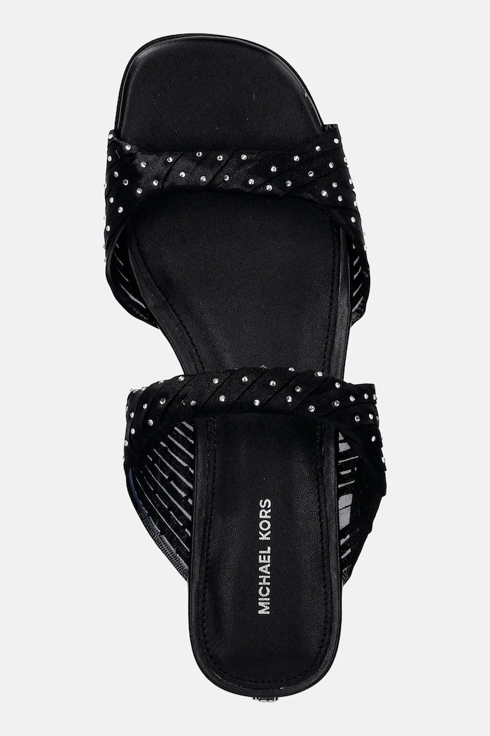 Pantofle MICHAEL Michael Kors Kiana Flat Sandal černá 40R6KIFS1D.001