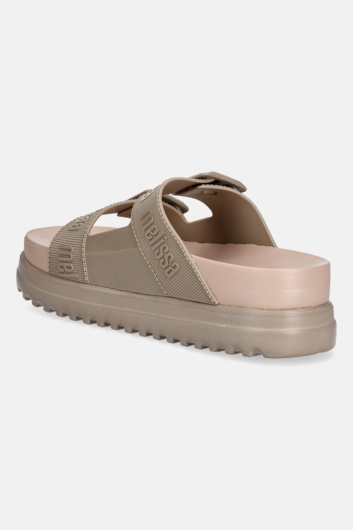 Obuv Šľapky Melissa MELISSA COZY M LOVER PLATFORM AD M.35977.BL948 béžová