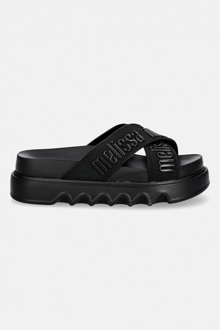 Παντόφλες Melissa MELISSA CROSS M LOVER PLATFORM AD M.37368.BN653 μαύρο SS26