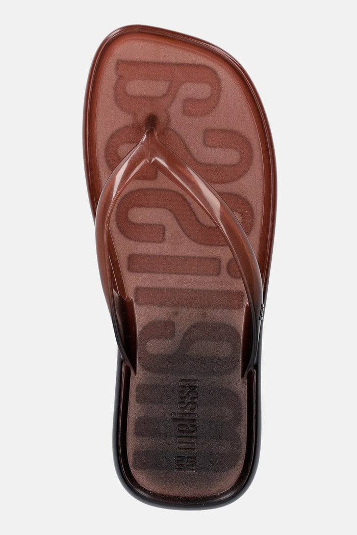Melissa japonki MELISSA BEACHWEAR AD brązowy M.37864.BU241