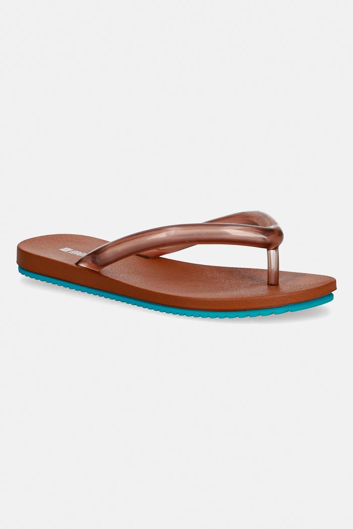 Melissa japonki MELISSA FLIP FLOP AIRFLOW AD syntetyczny brązowy M.37942.BR478